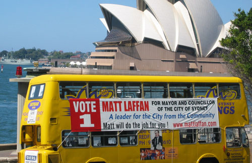Matt Laffan, Sydney Australia